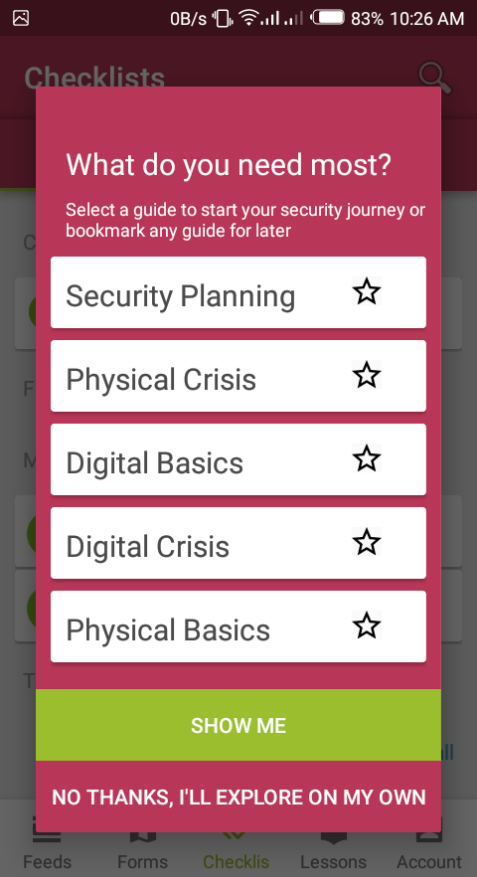 Select a guide to start your security journey or bookmark any guide for later